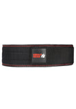Gorilla Wear 4 Inch Premium Leather Lifting Belt - Black