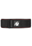 Gorilla Wear 4 Inch Premium Leather Lifting Belt - Black
