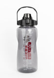 Gorilla Wear Water Bottle With Sleeve 2L - Black