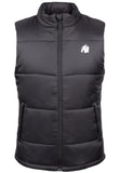 Gorilla Wear Irvine Puffer Vest - Black