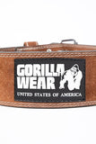 Gorilla Wear 4 Inch Leather Lifting Belt - Kaikki värit