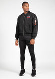 Gorilla Wear Covington Bomber Jacket - Black