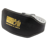 Gorilla Wear 6 Inch Padded Leather Lifing Belt - Kaikki värit