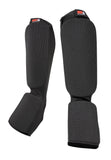 Gorilla Wear Jefferson Shin Guards - Black
