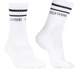 Gorilla Wear Crew Socks - White