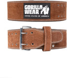 Gorilla Wear 4 Inch Leather Lifting Belt - Kaikki värit