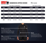 Gorilla Wear Kennewick Zipped Hoodie - Kaikki värit