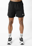 Gorilla Wear Lowell 2-in-1 Shorts - Black