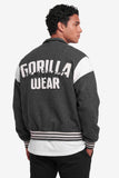 Gorilla Wear Stockholm Varsity Jacket - Harmaa