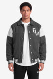 Gorilla Wear Stockholm Varsity Jacket - Harmaa