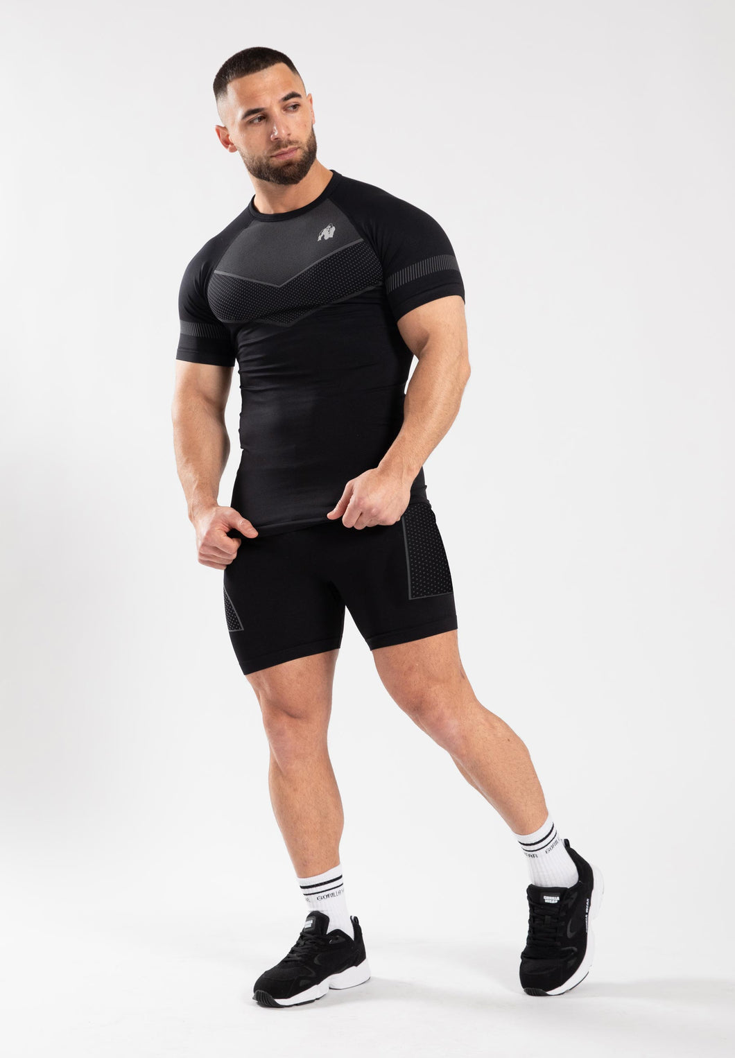 Gorilla Wear Norton Seamless Short Tights - Black