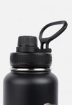 Gorilla Wear Insulated Stainless Steel Water Bottle 1000ML - Musta