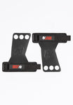Gorilla Wear 3-Hole Carbon Leather Lifting Grips