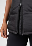 Gorilla Wear Lucia Puffer Vest - Black