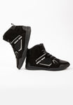 Troy High Tops - Musta/Harmaa
