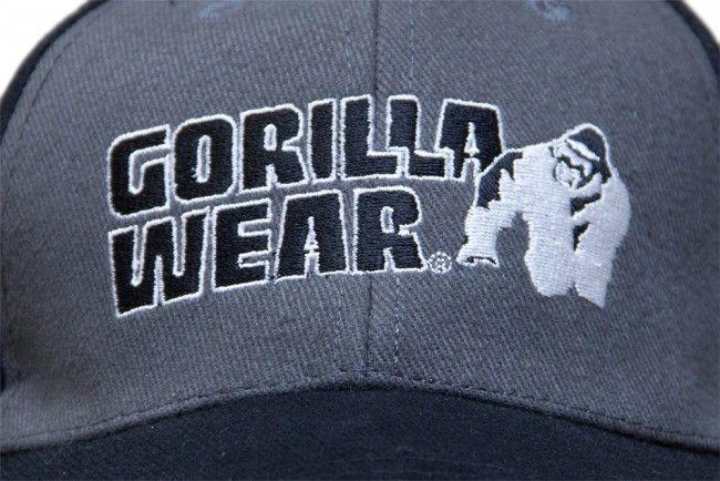 Gorilla Wear Classic Logo Lippis - Musta/Harmaa