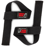 Gorilla Wear Non-Padded Straps - Musta