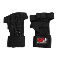 Lataa kuva Galleria-katseluun, Gorilla Wear Yuma Weightlifting Gloves Workout Gloves - Musta
