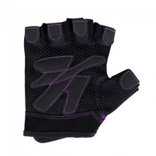 Lataa kuva Galleria-katseluun, Gorilla Wear Women&#39;s Fitness Gloves - Black/Purple
