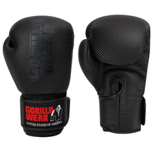 Lataa kuva Galleria-katseluun, Gorilla Wear Montello Boxing Gloves - Musta
