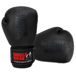 Gorilla Wear Montello Boxing Gloves - Musta