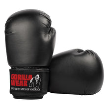 Lataa kuva Galleria-katseluun, Gorilla Wear Mosby Boxing Gloves - Musta
