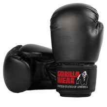 Lataa kuva Galleria-katseluun, Gorilla Wear Mosby Boxing Gloves - Musta

