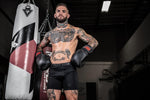 Gorilla Wear Montello Boxing Gloves - Musta