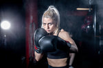 Gorilla Wear Montello Boxing Gloves - Musta