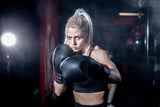 Gorilla Wear Montello Boxing Gloves - Musta