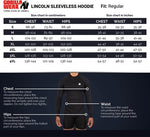 Gorilla Wear Lincoln Sleeveless Hoodie - Kaikki värit