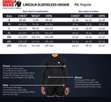 Gorilla Wear Lincoln Sleeveless Hoodie - Kaikki värit