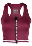 Gorilla Wear Mesa Zip Front Crop Top - Kaikki värit