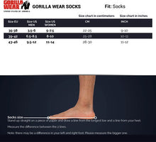 Lataa kuva Galleria-katseluun, Gorilla Wear Ankle Sukat 2-Kpl
